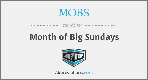 What does a month of sundays stand for?